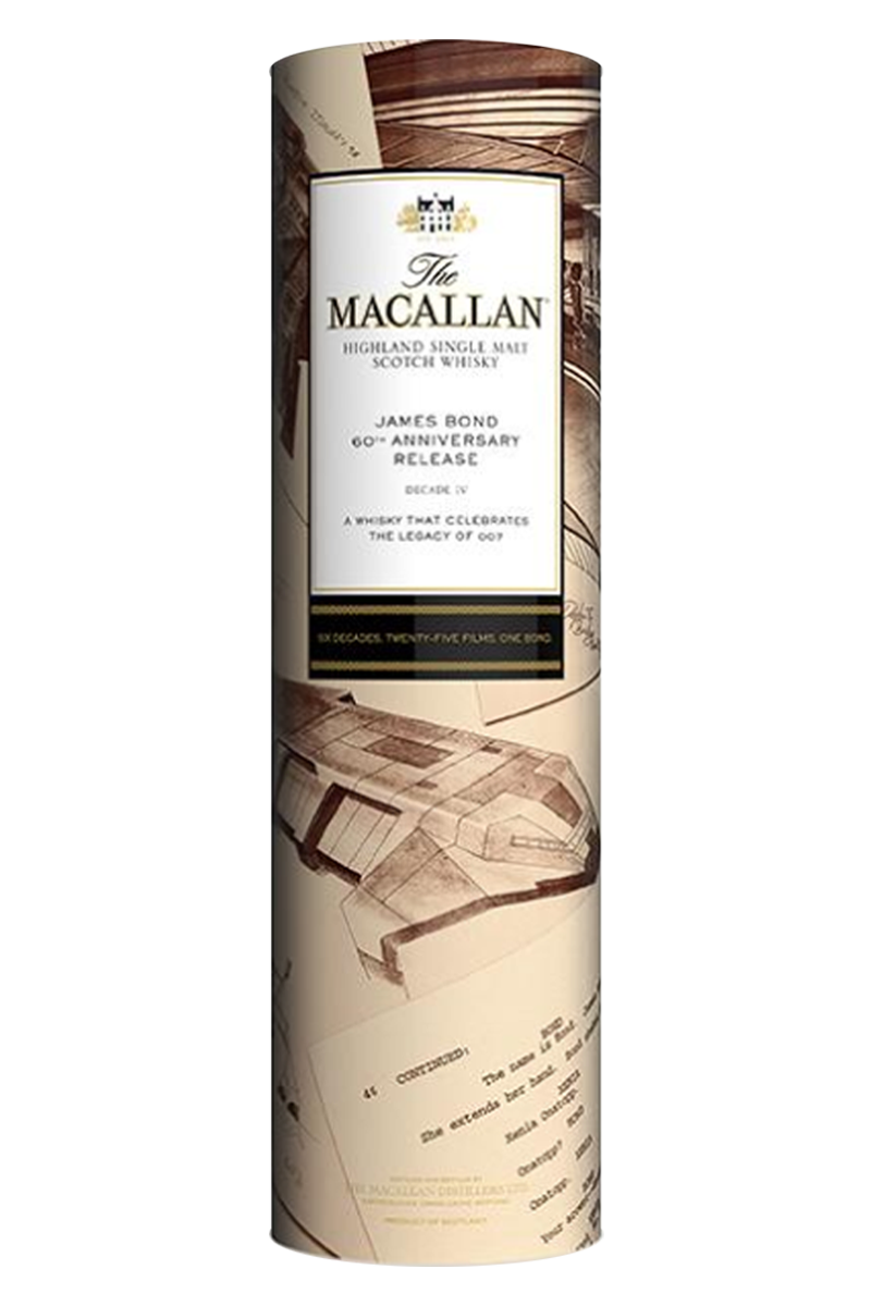 Macallan Single Malt James Bond 60th Anniversary Edition - Decade IV 2