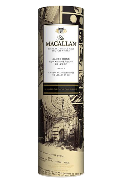 Macallan Single Malt James Bond 60th Anniversary Edition - Decade V 2