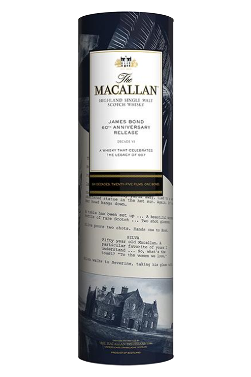 Macallan James Bond 60th Anniversary Decade VI