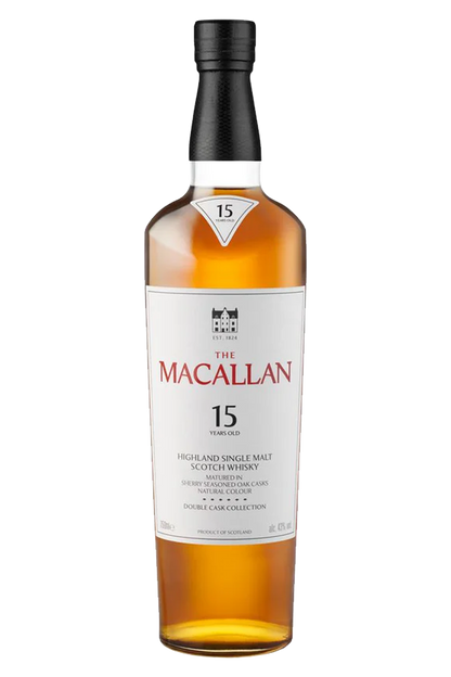 ウイスキー THE MACALLAN 15 YEARS OLD The Macallan 15 Year Double Cask Single Malt Scotch Whiskey — Rare