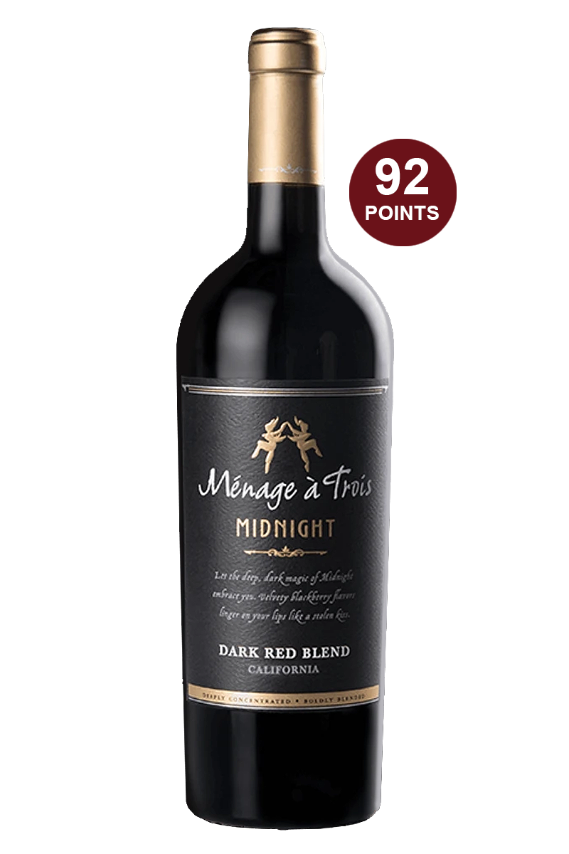 Menage a Trois Midnight Red Wine