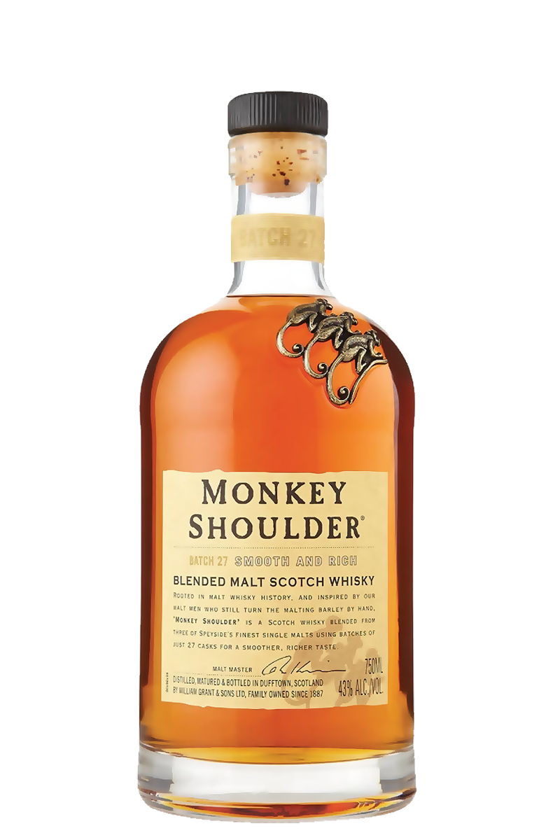 Monkey Shoulder Blended Malt Scotch Whisky 750 ML