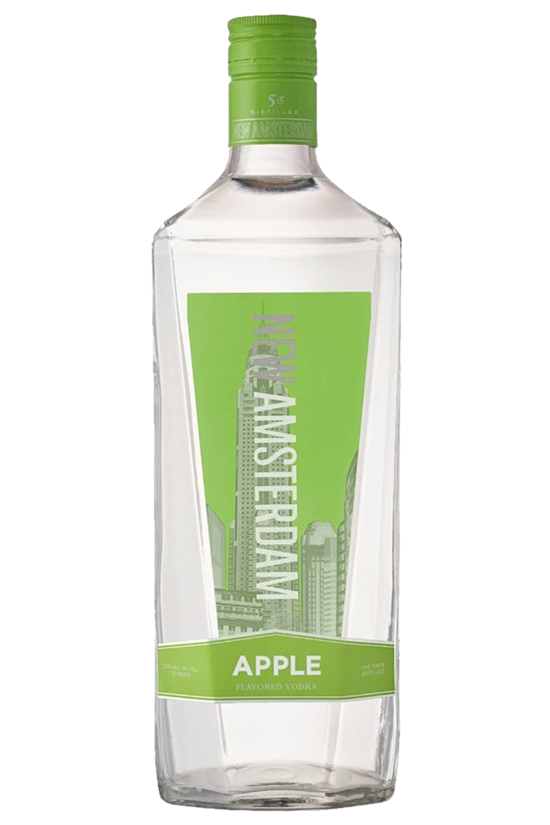 New Amsterdam Apple Flavored Vodka 1.75 LT