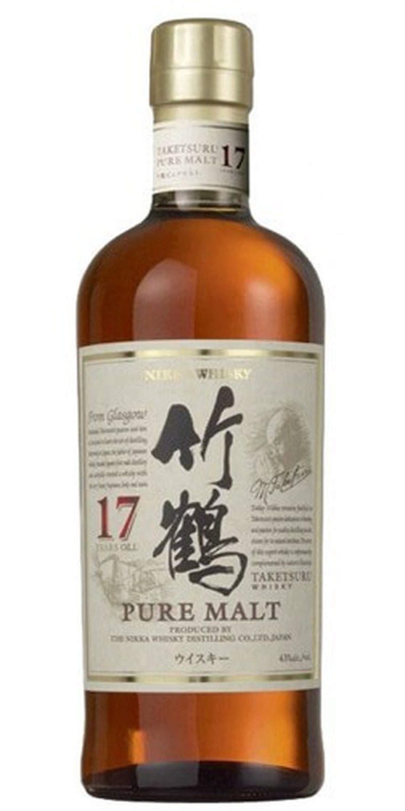 Nikka Taketsuru 17 Years Old Pure Malt Japanese Whisky