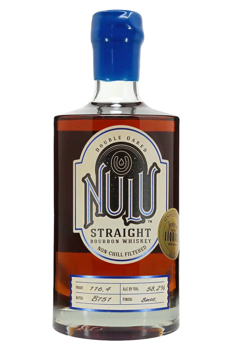 Nulu Single Barrel Select Double Oaked Straight Bourbon Whiskey 750 ML