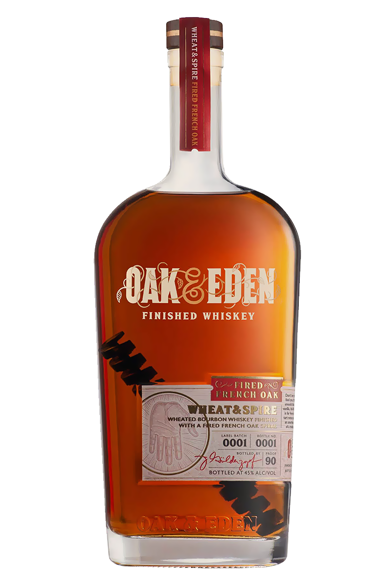 Oak & Eden Wheat & Spire Bourbon Whiskey