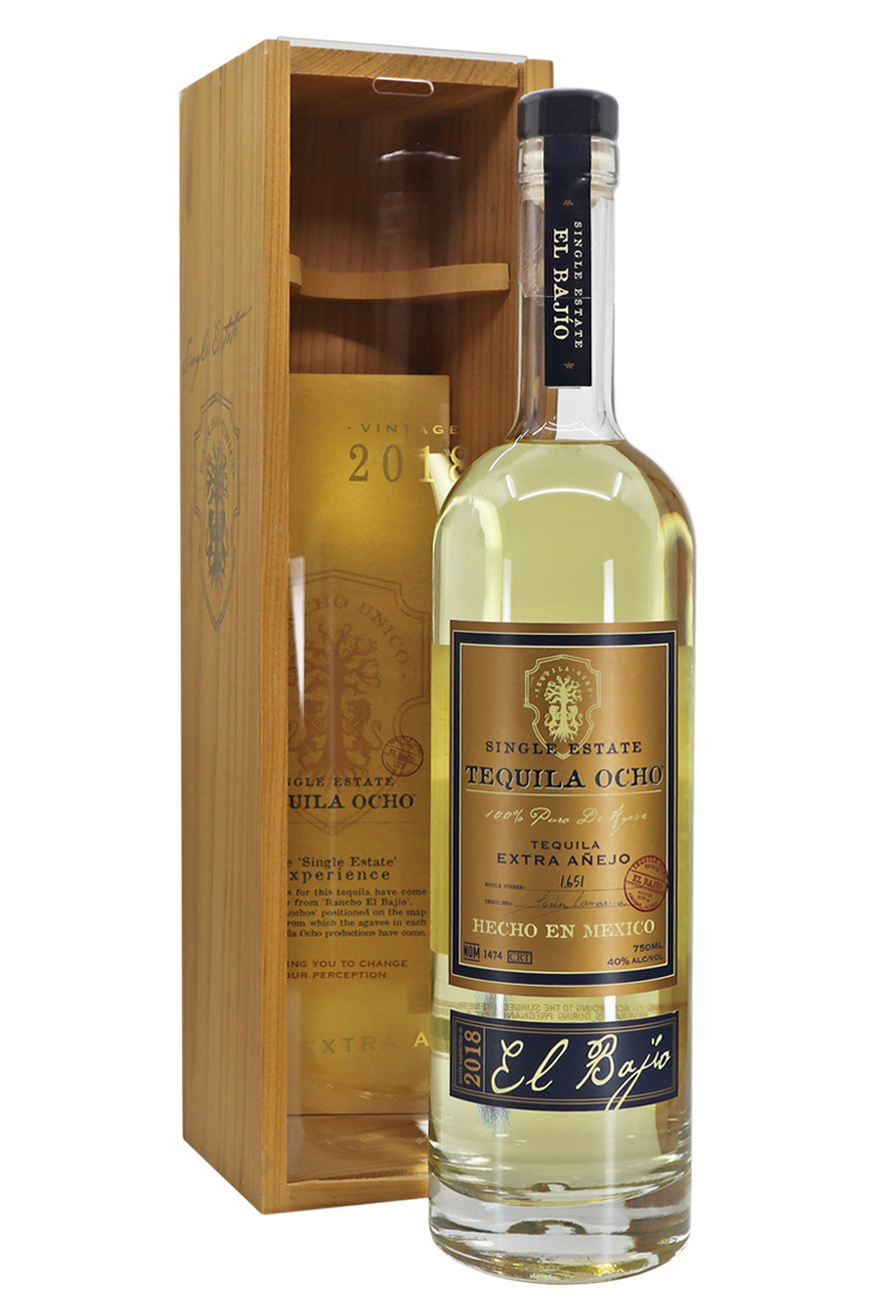 Single Estate Ocho Tequila Extra Añejo