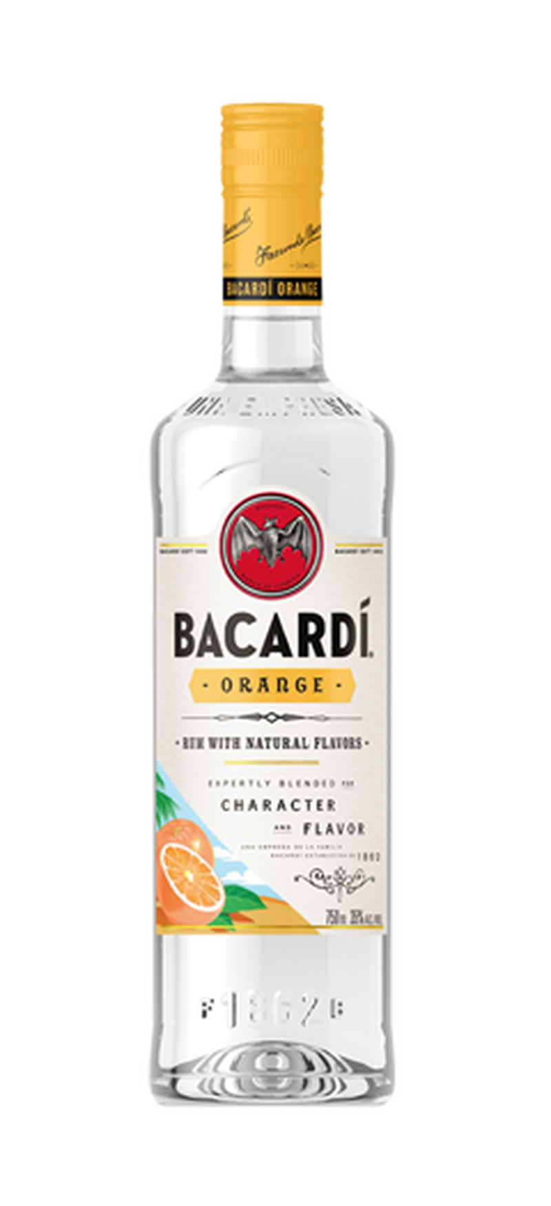 Bacardi Orange Flavored Rum 750 ML