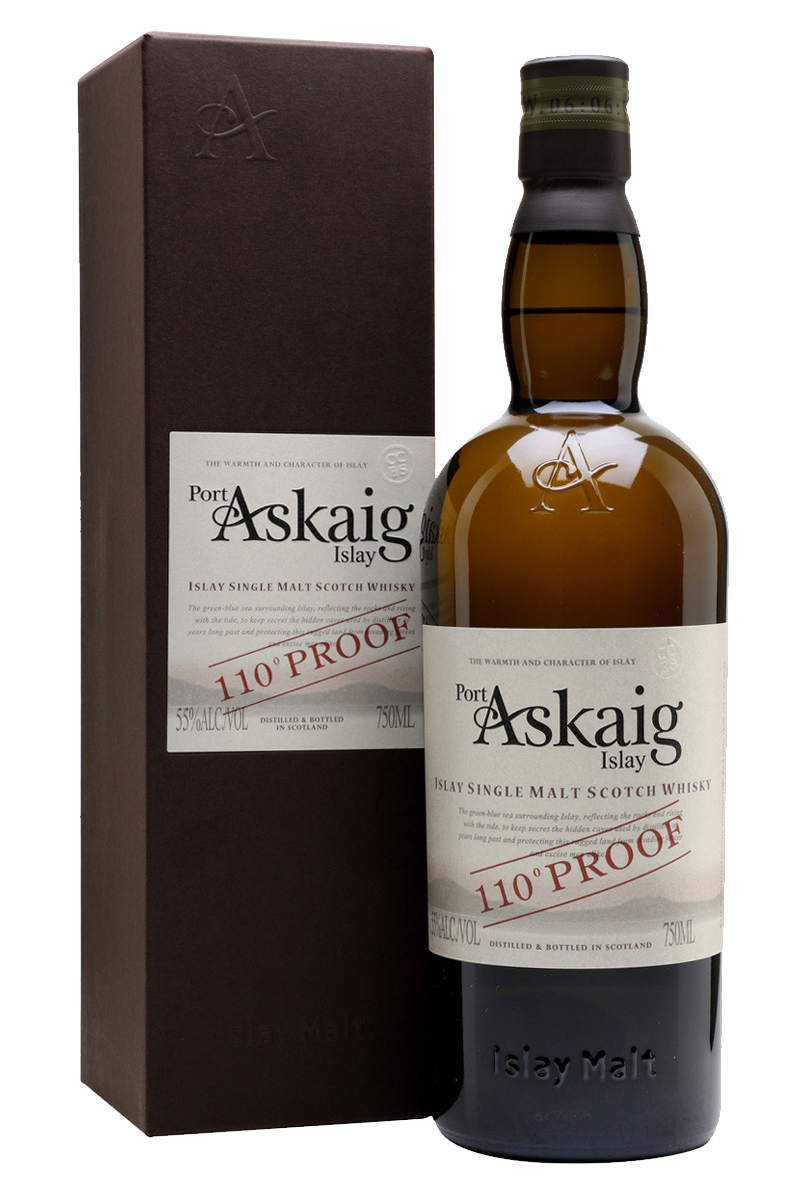 Port Askaig 110 Proof Islay Single Malt Scotch Whisky 750 ML