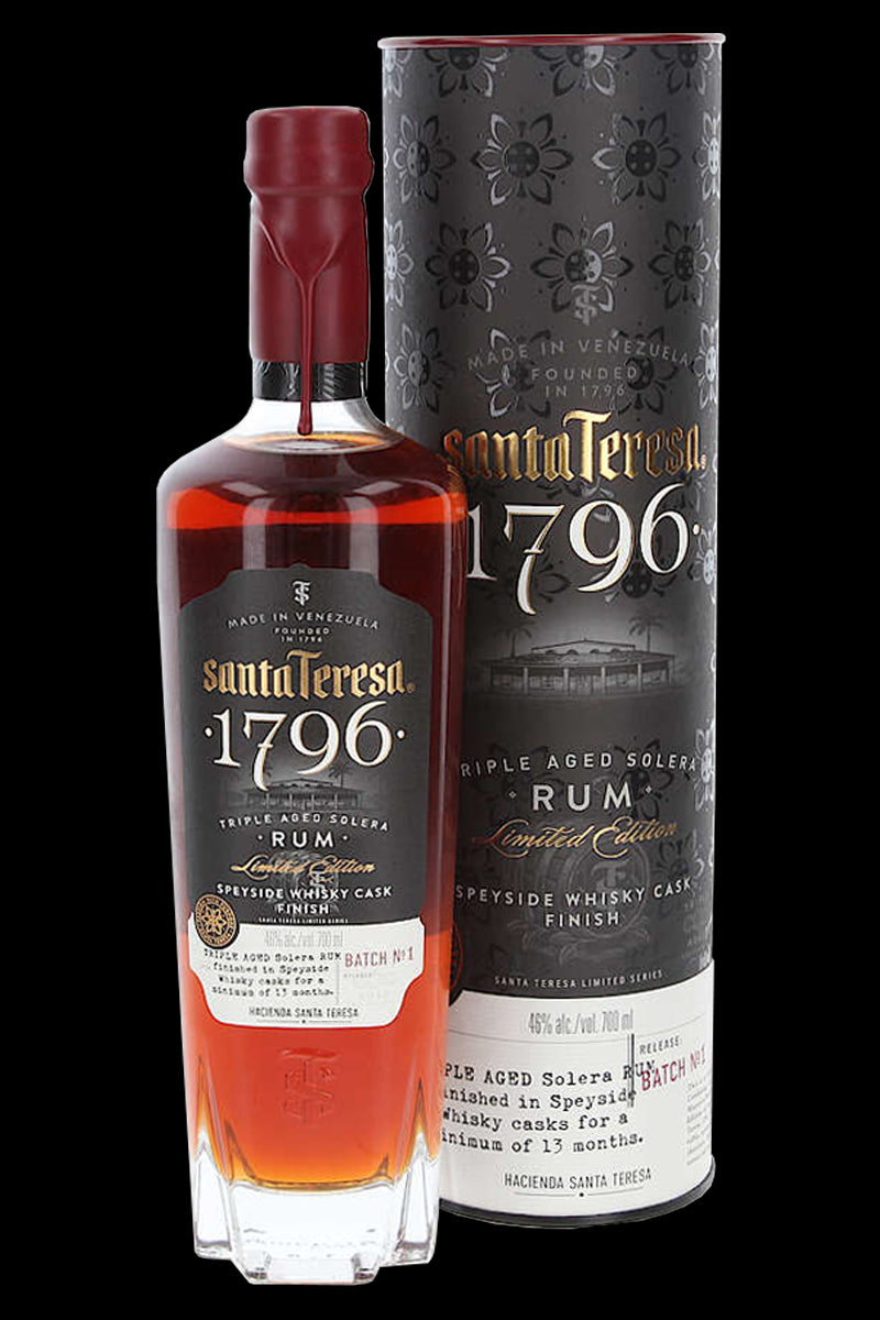 Santa Teresa 1796 Speyside Whisky Cask Finish Rum 750 ML