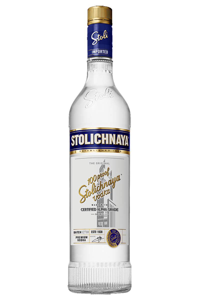 Stolichnaya 100 Proof Vodka