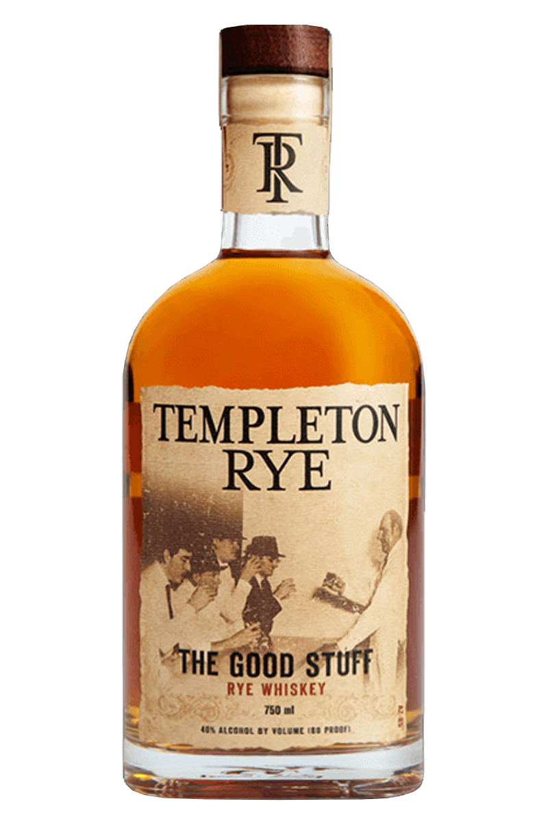 Templeton Small Batch Rye Whiskey