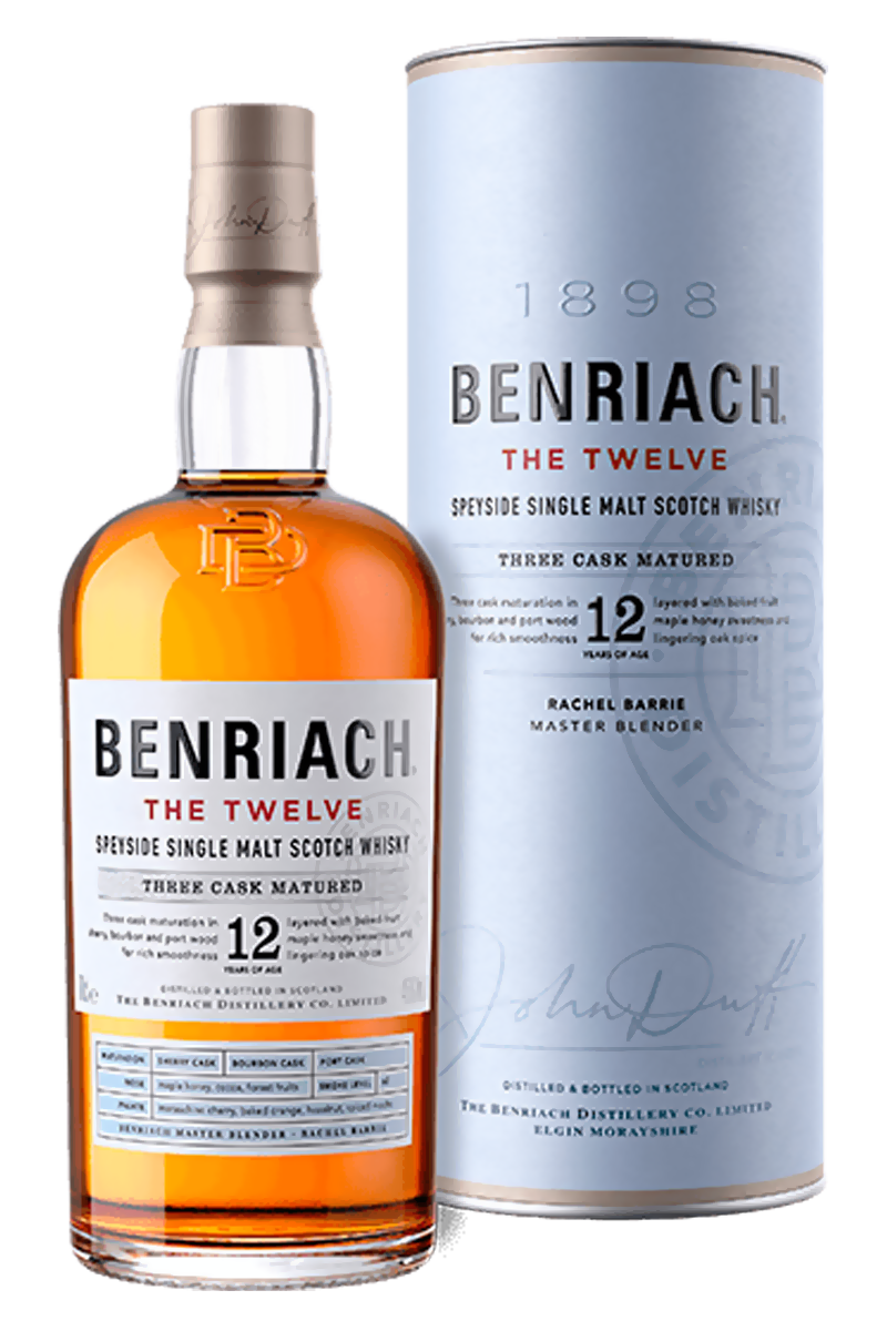 Benriach The Twelve Speyside Single Malt Scotch Whisky 750 ML