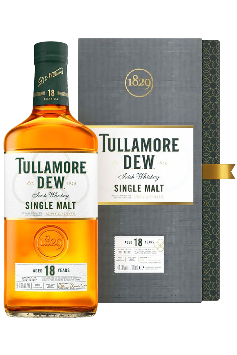 Tullamore Dew 18 Years Single Malt Irish Whiskey 750 ML 2