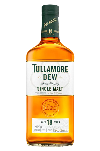 Tullamore Dew 18 Years Single Malt Irish Whiskey 750 ML