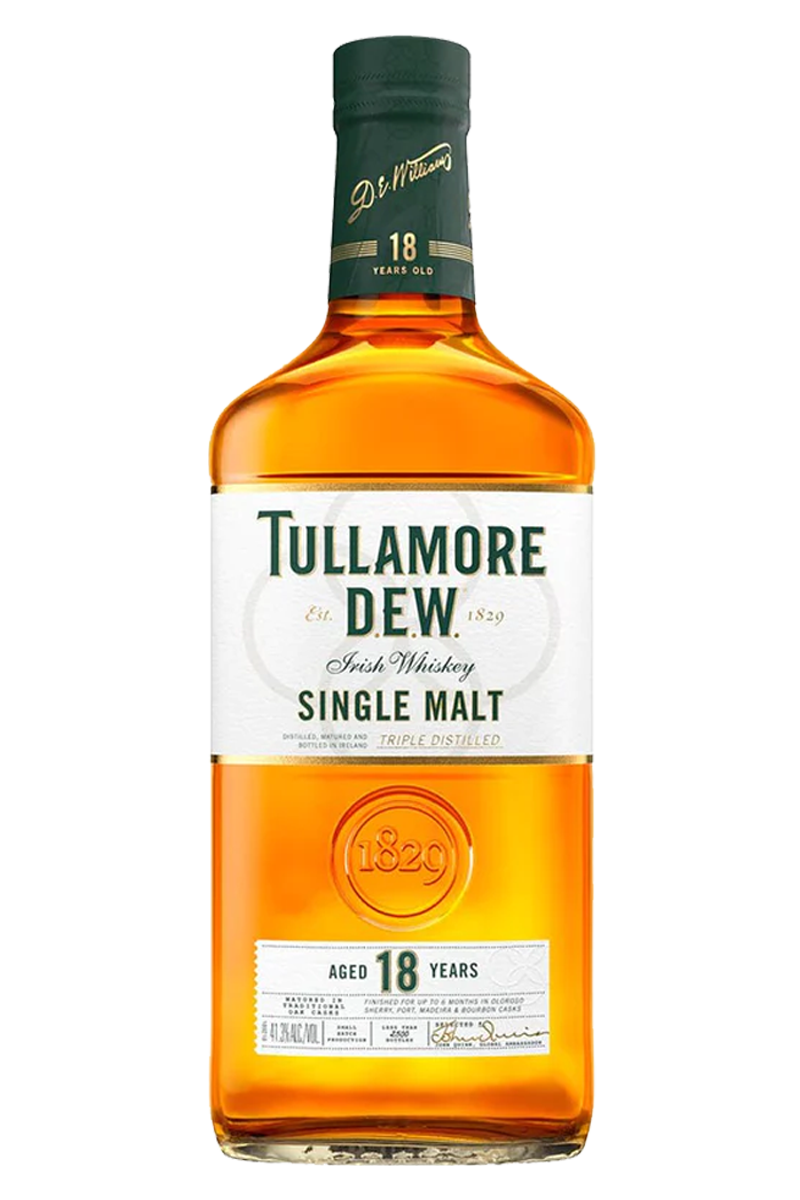 Tullamore Dew 18 Years Single Malt Irish Whiskey 750 ML