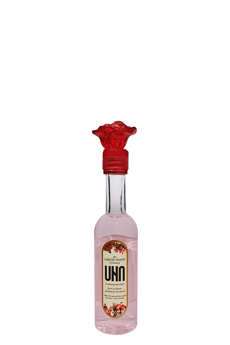 UNA Flower Infused Handmade Luxury Vodka