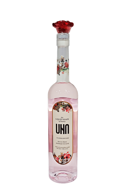 UNA Flower Infused Handmade Luxury Vodka