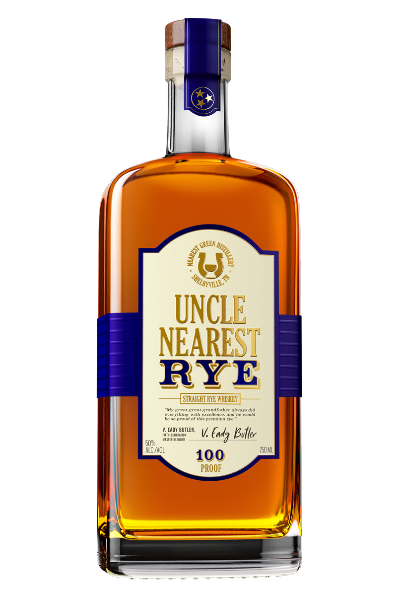 Uncle Nearest 100 Proof Straight Rye Whiskey