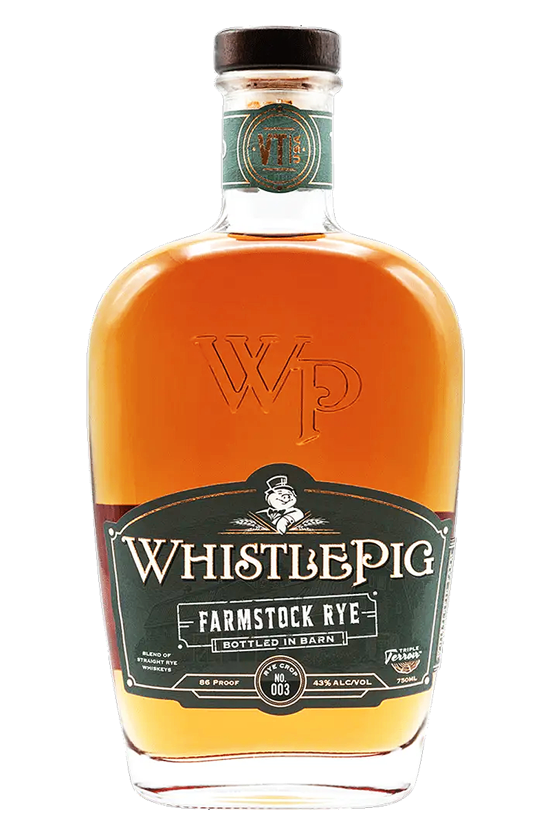 WhistlePig Farmstock Crop 003 Straight Rye Whiskey 750 ML