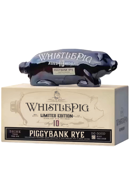 WhistlePig PiggyBank 10 Years Straight Rye Whiskey 750 ML 2