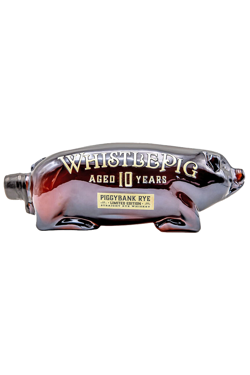 WhistlePig PiggyBank 10 Years Straight Rye Whiskey 750 ML