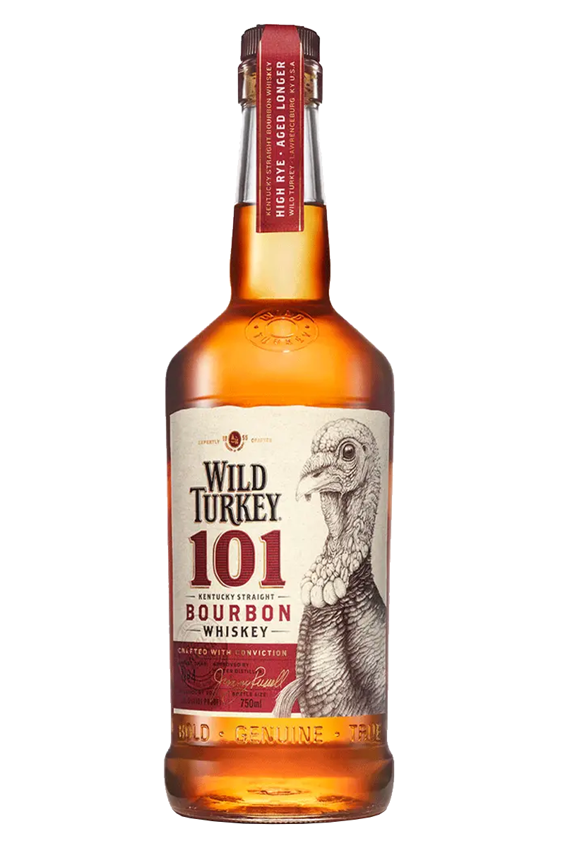 Wild Turkey 101 Proof Kentucky Straight Bourbon Whiskey