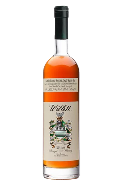 Willett Family Estate 4 Year Old Straight Rye Whiskey