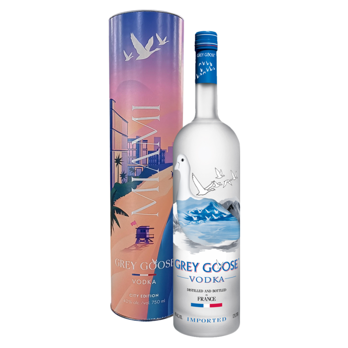 Jensen\'s Liquors | ML Grey Vodka Goose City French Edition Miami 750
