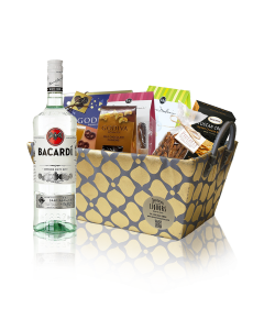 Rum Gift Basket Bacardi Superior