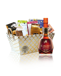 Cognac-Brandy Gift Basket Carlos I