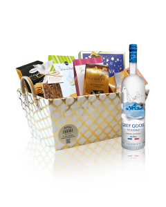 Vodka Gift Basket Grey Goose