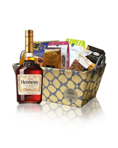 Cognac-Brandy Gift Basket Hennessy VS