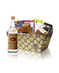 Vodka Gift Basket Titos