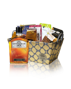 Whiskey-Bourbon Gift Basket Gentleman Jack