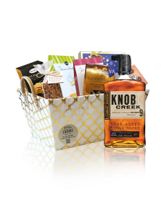 Whiskey-Bourbon Gift Basket Knob Creek 9 Years