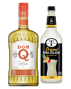 Don Q Gold Piña Colada Cocktail Bundle