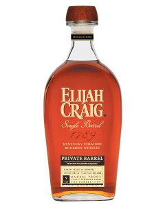 Elijah Craig Single Barrel Barrel Proof Kentucky Straight Bourbon Whiskey