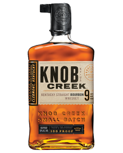 Knob Creek 9 Years Old 100 Proof Kentuckty Straight Bourbon Whiskey 750 ML