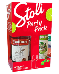 Stolichnaya Stoli Party Pack