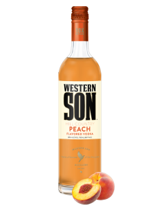Western Son Peach Flavored Vodka