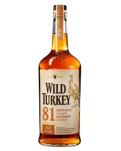Wild Turkey 81 Proof Kentucky Straight Bourbon Whiskey